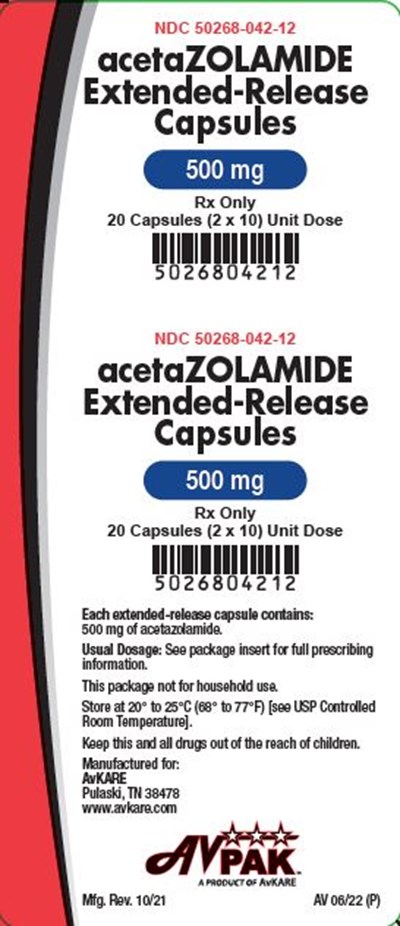 20 (Acetazolamide 042)